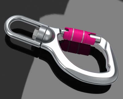 Karabiner mit Wirbel